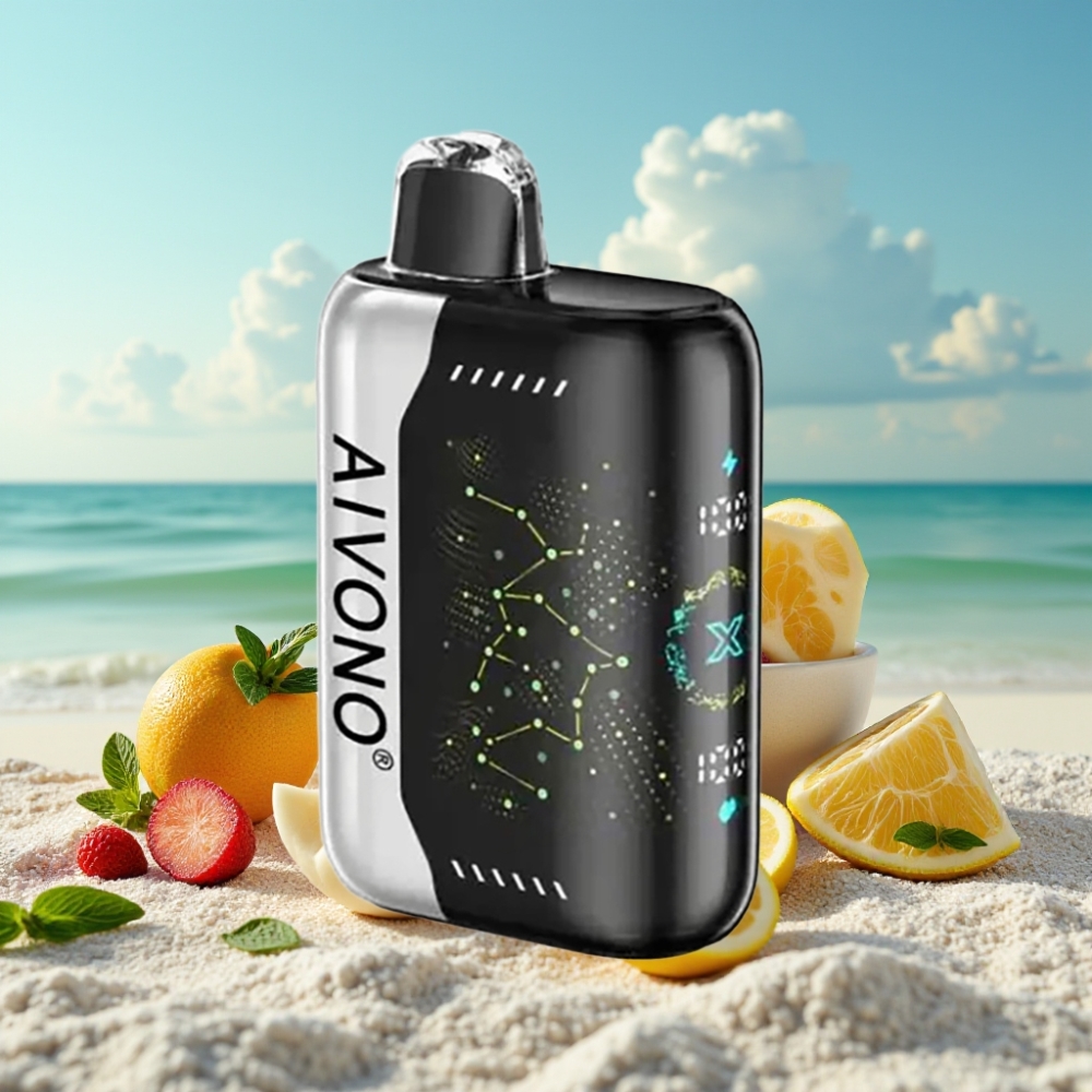 Aivono AIM BOOM 25000 Puffu Disposable Vape Maimi Mēta 0-5 28ml 650mAh