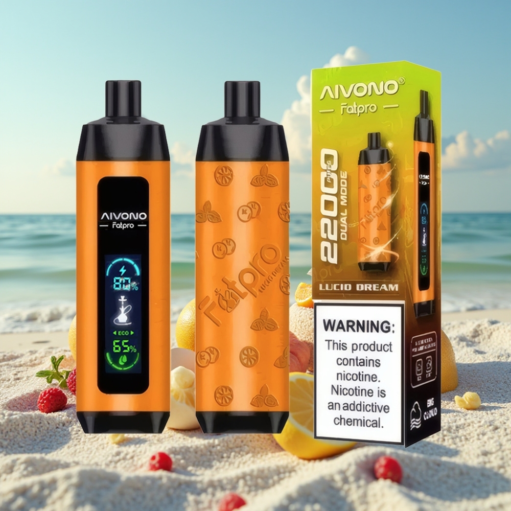 Aivono AIM FATPRO 22000 Puffs 28ml 10 Garšas 06 omu Eco/Boost