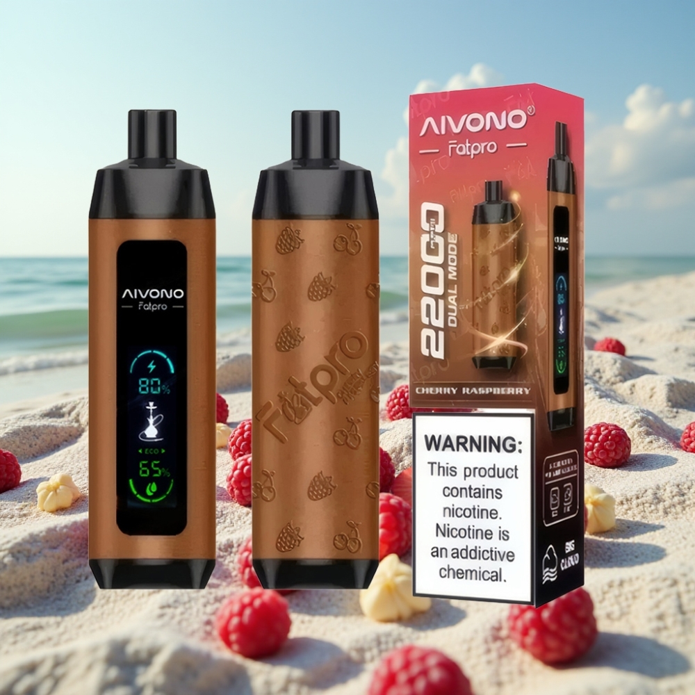 Aivono AIM FATPRO 22000 Pūšas 28ml 06 omu Ķiršu Avene