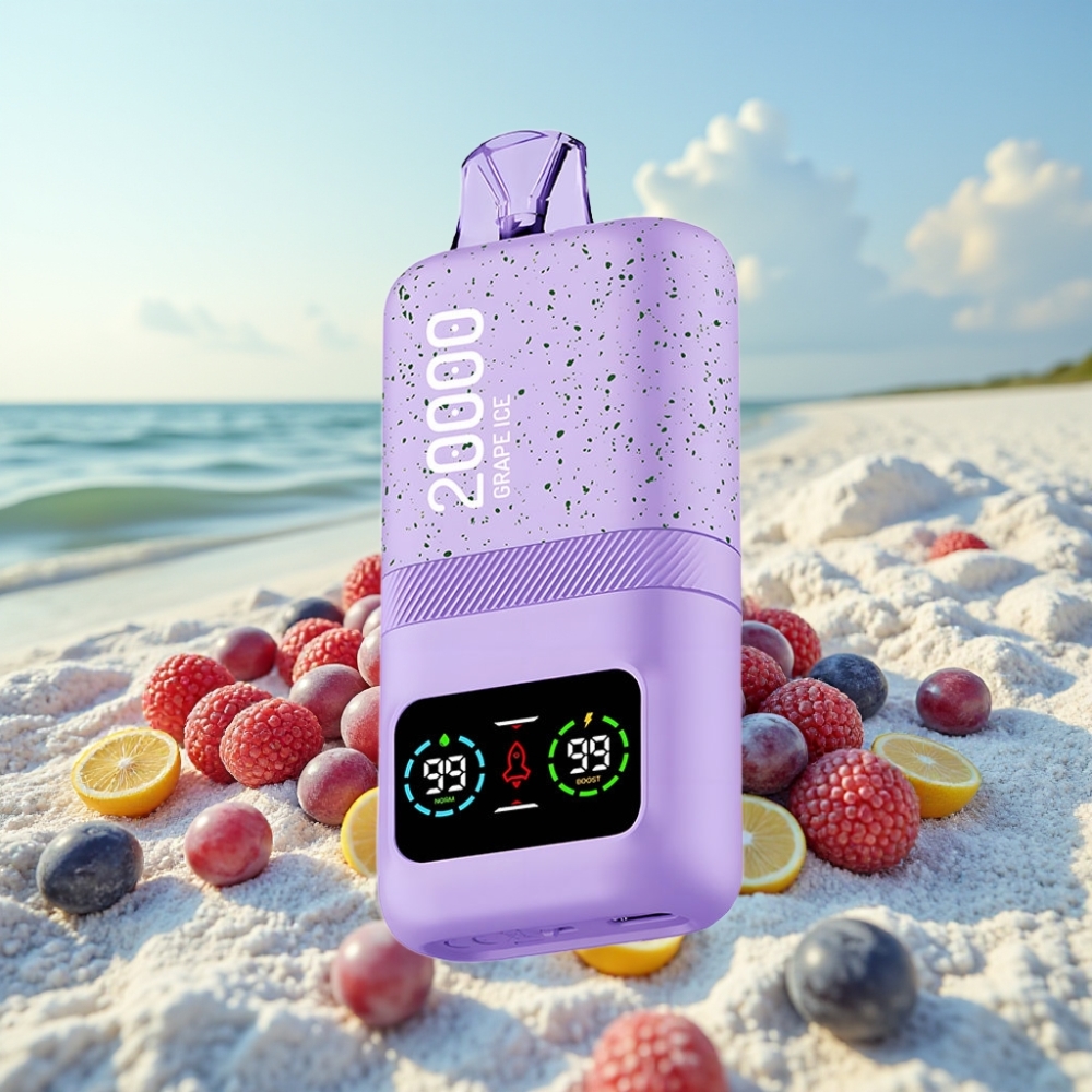 Aivono AIM MAGIC 20000 Iekšķis 26ml LCD Type-C Vīnogu Ledus