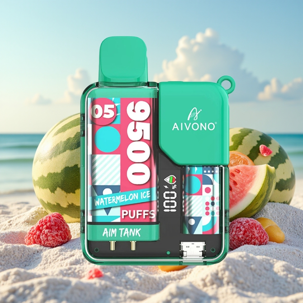Aivono AIM-TANK 9500 Puffs 18ml 650mAh Arbūzu Ledus