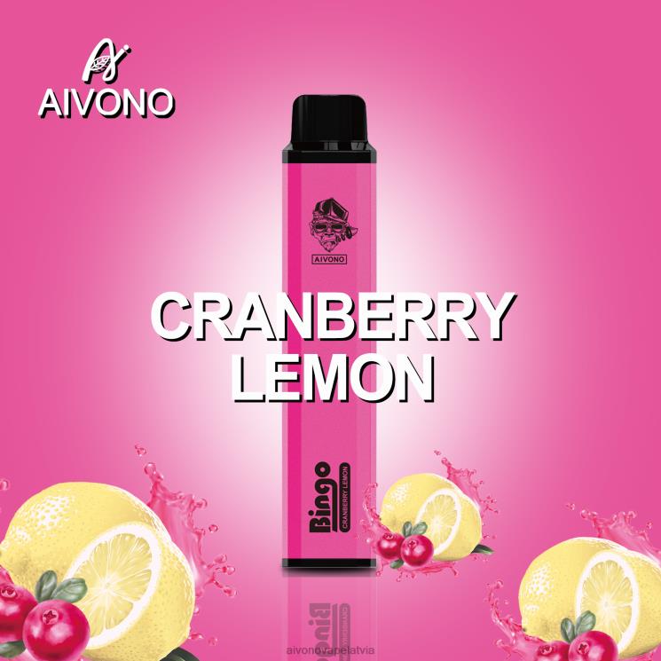 Aivono Latvia - Aivono AIM BINGO 4000 dzērveņu citrons 4V8XV140