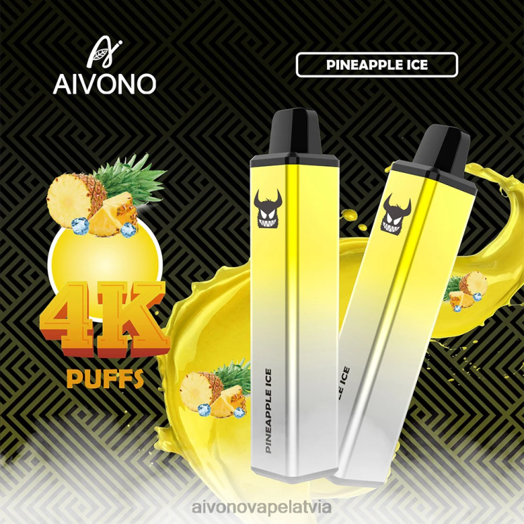 Aivono Latvia - Aivono AIM FREAK 4000 ananāsu ledus 4V8XV255