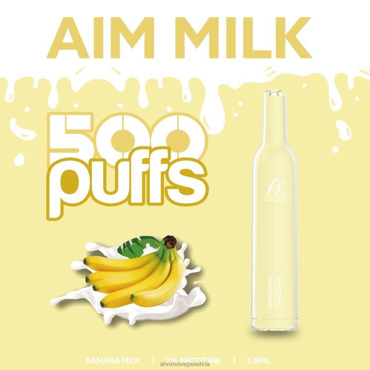 Aivono Latvia - Aivono AIM MILK 500 banānu piens 4V8XV275