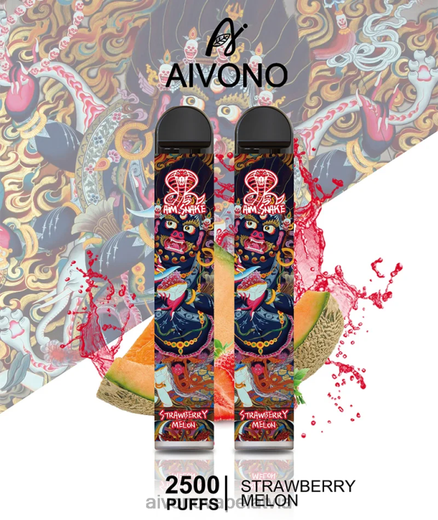 Aivono Latvia - Aivono AIM SNAKE 2500 zemeņu melone 4V8XV320