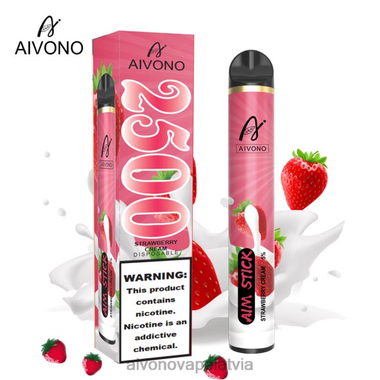Aivono Latvia - Aivono AIM STICK 2500 zemeņu krēms 4V8XV155