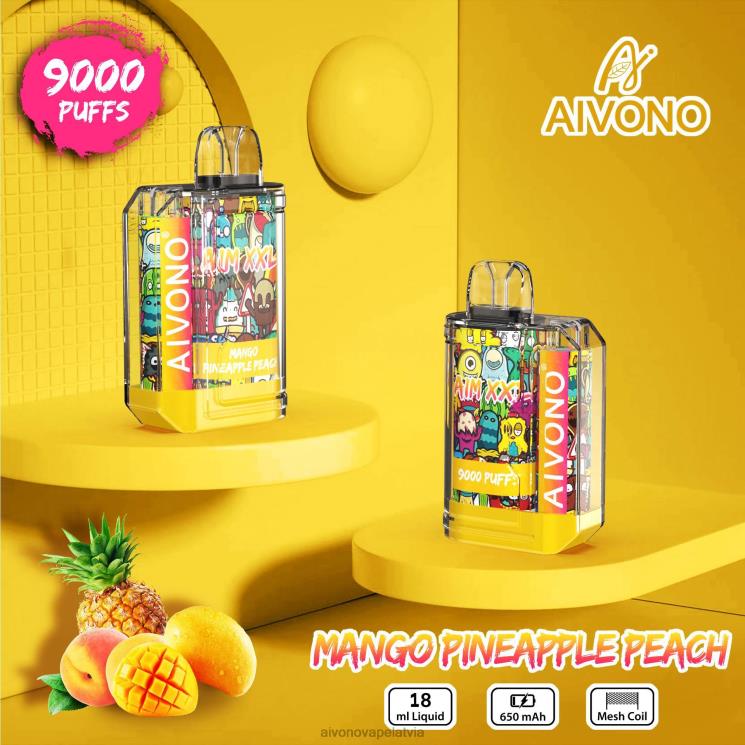 mango ananāsu persiks