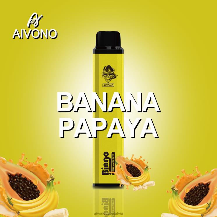Aivono Puffs - Aivono AIM BINGO 4000 banānu papaija 4V8XV137
