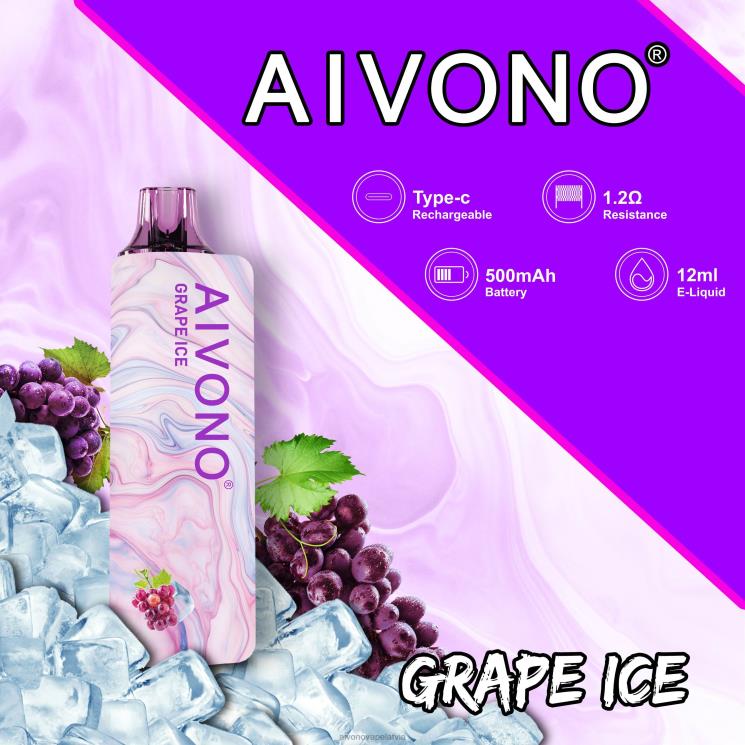 Aivono Puffs - Aivono AIM GUN 7000 vīnogu ledus 4V8XV102