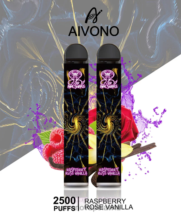 Aivono Puffs - Aivono AIM SNAKE 2500 aveņu rozes vaniļa 4V8XV317