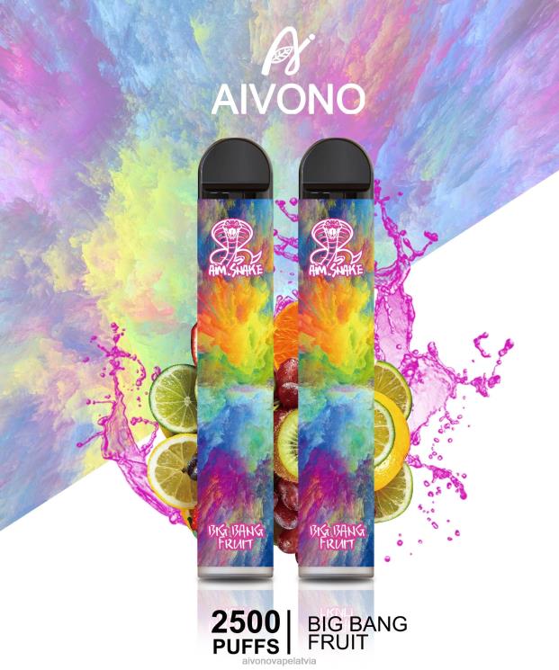 Aivono Puffs - Aivono AIM SNAKE 2500 lielā sprādziena augļi 4V8XV322