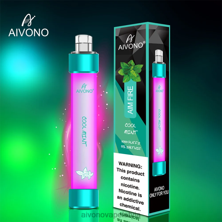 Aivono Vape - Aivono AIM FIRE 1000 forša piparmētra 4V8XV328