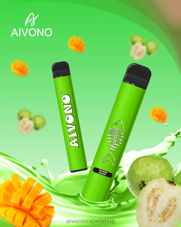 Aivono Vape - Aivono AIM FISHBONE 600 mango gvajava 4V8XV283