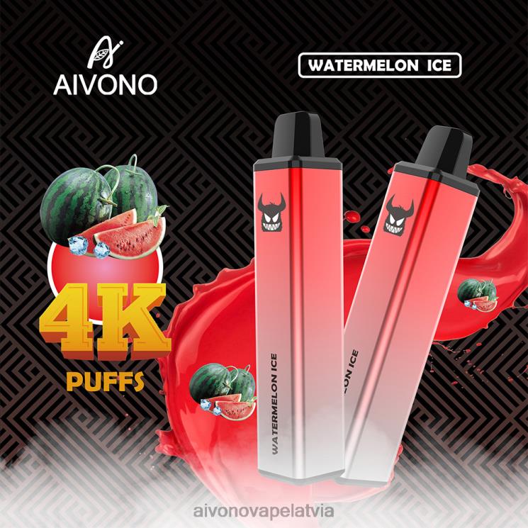 Aivono Vape - Aivono AIM FREAK 4000 arbūzu ledus 4V8XV253