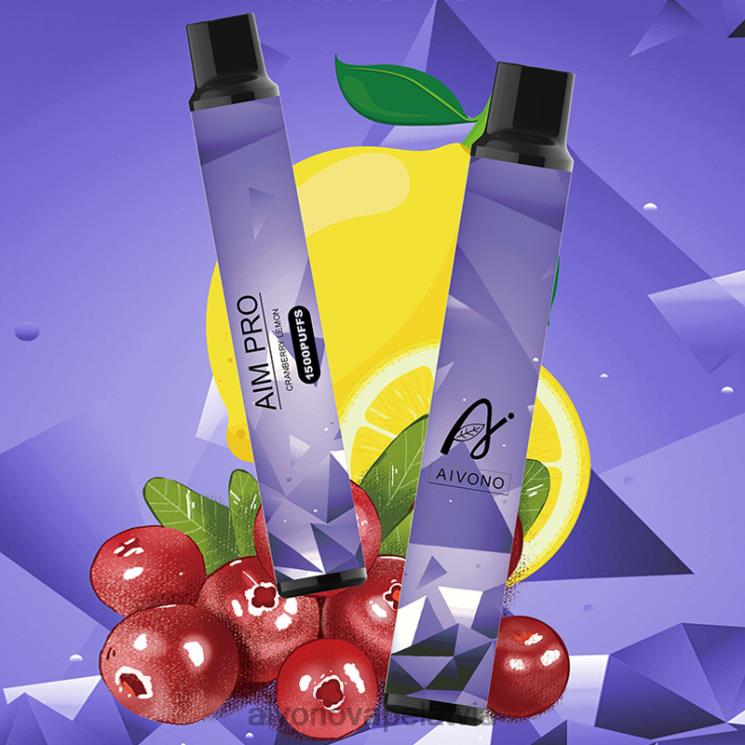 Aivono Vape - Aivono AIM PRO 1500 dzērveņu citrons 4V8XV168