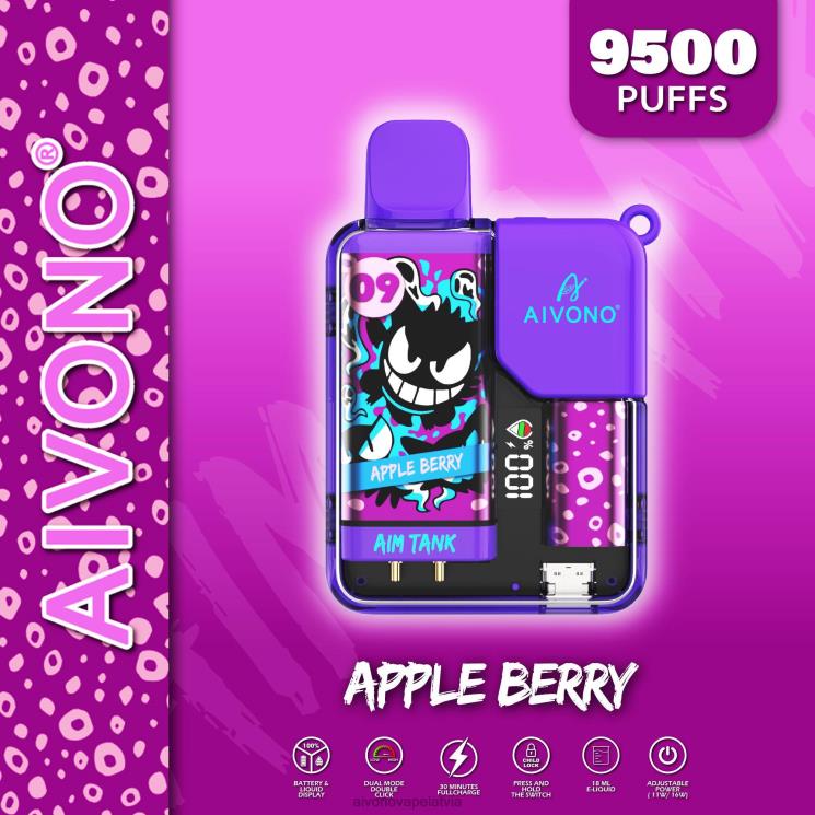 Aivono Vape - Aivono AIM TANK 9500 ābolu ogu 4V8XV43