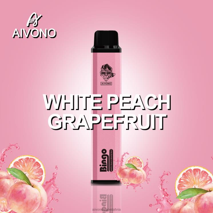 Aivono Vape Latvia - Aivono AIM BINGO 4000 balto persiku greipfrūts 4V8XV134