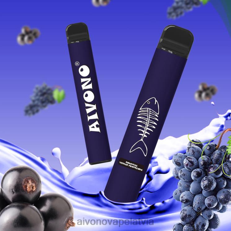 Aivono Vape Latvia - Aivono AIM FISHBONE 600 vīnogu upenes 4V8XV284