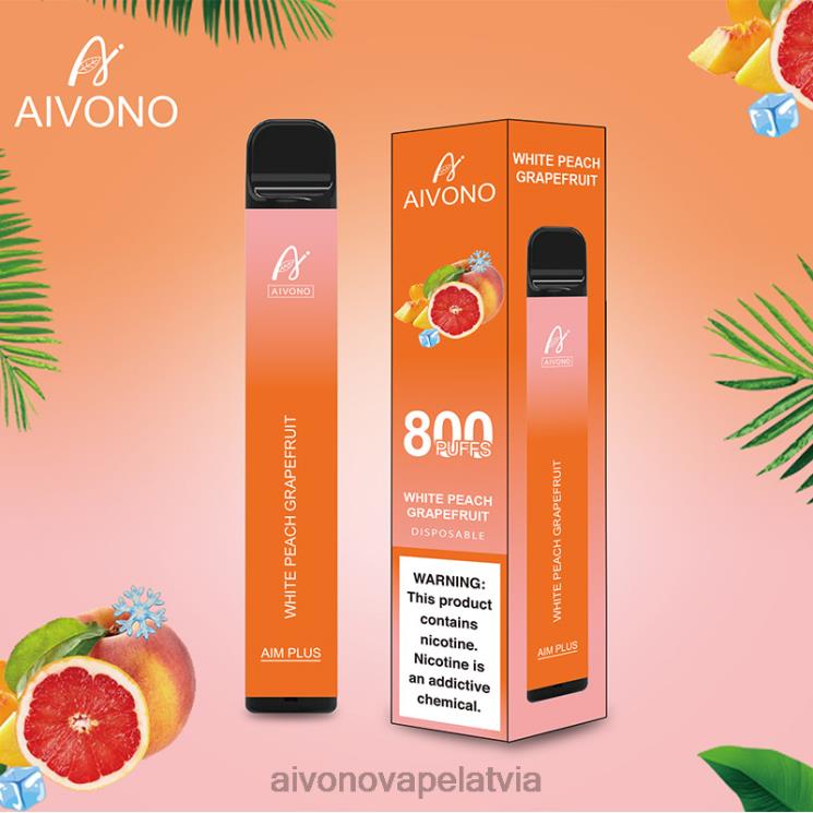 Aivono Vape Latvia - Aivono AIM PLUS 800 balto persiku greipfrūts 4V8XV199