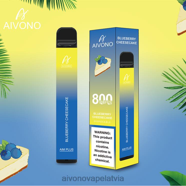 Aivono Vape Latvia - Aivono AIM PLUS 800 melleņu siera kūka 4V8XV174