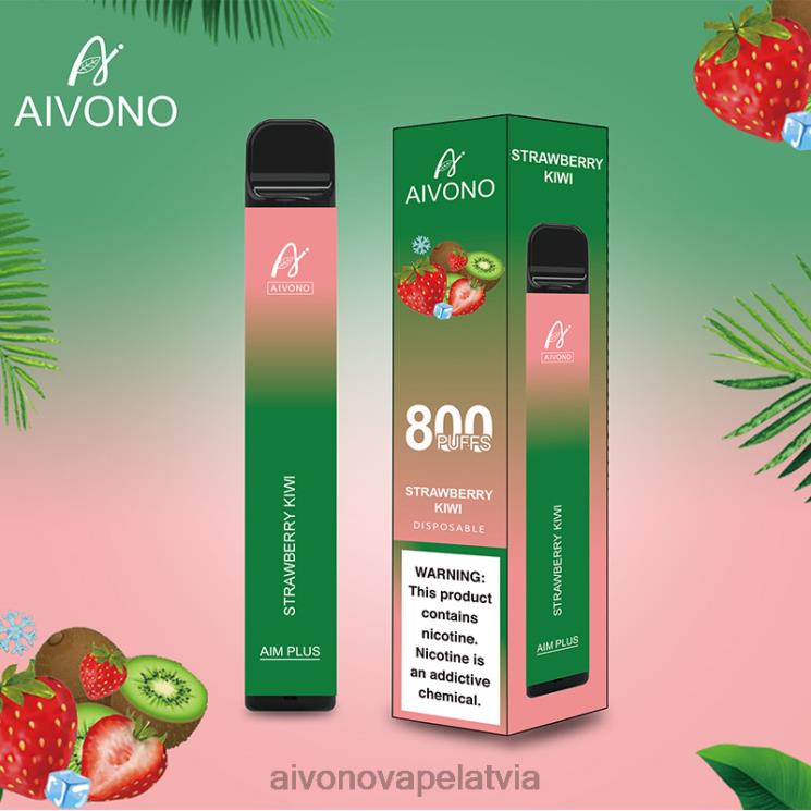 Aivono Vape Latvia - Aivono AIM PLUS 800 zemeņu kivi 4V8XV194