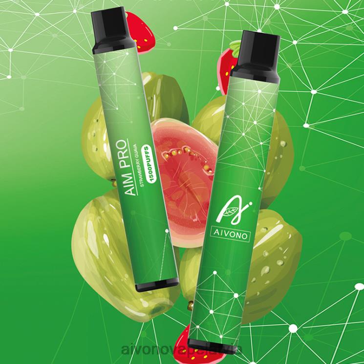 Aivono Vape Latvia - Aivono AIM PRO 1500 zemeņu gvajava 4V8XV164