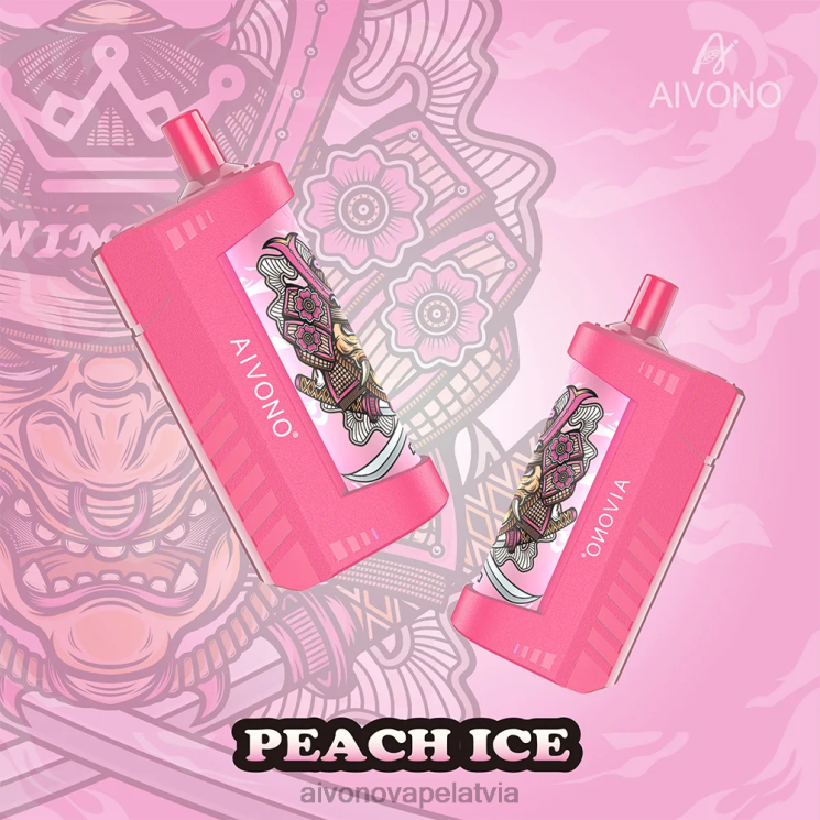 Aivono Vape Latvia - Aivono AIM WINNER 5000 persiku ledus 4V8XV129