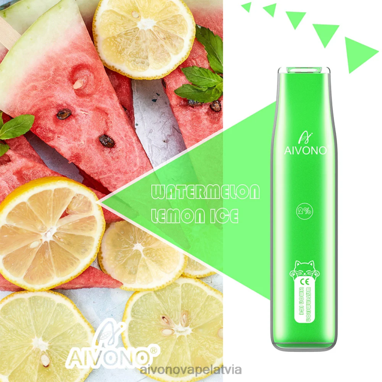 Aivono Vape Review - Aivono AIM CAT 400 arbūzu citronu ledus 4V8XV341