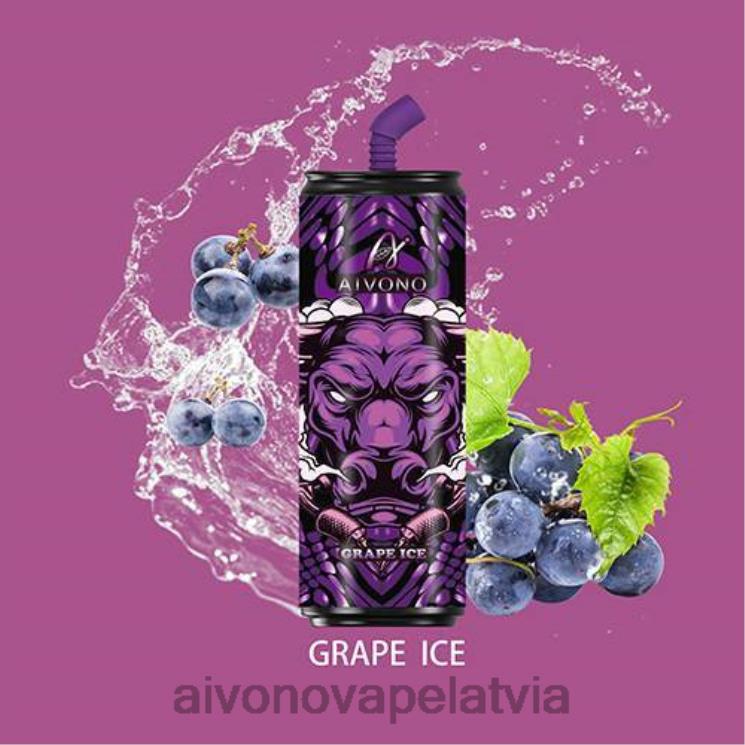 Aivono Vape Review - Aivono AIM WINNER 6000 kokakolas pudeles vīnogu ledus 4V8XV121