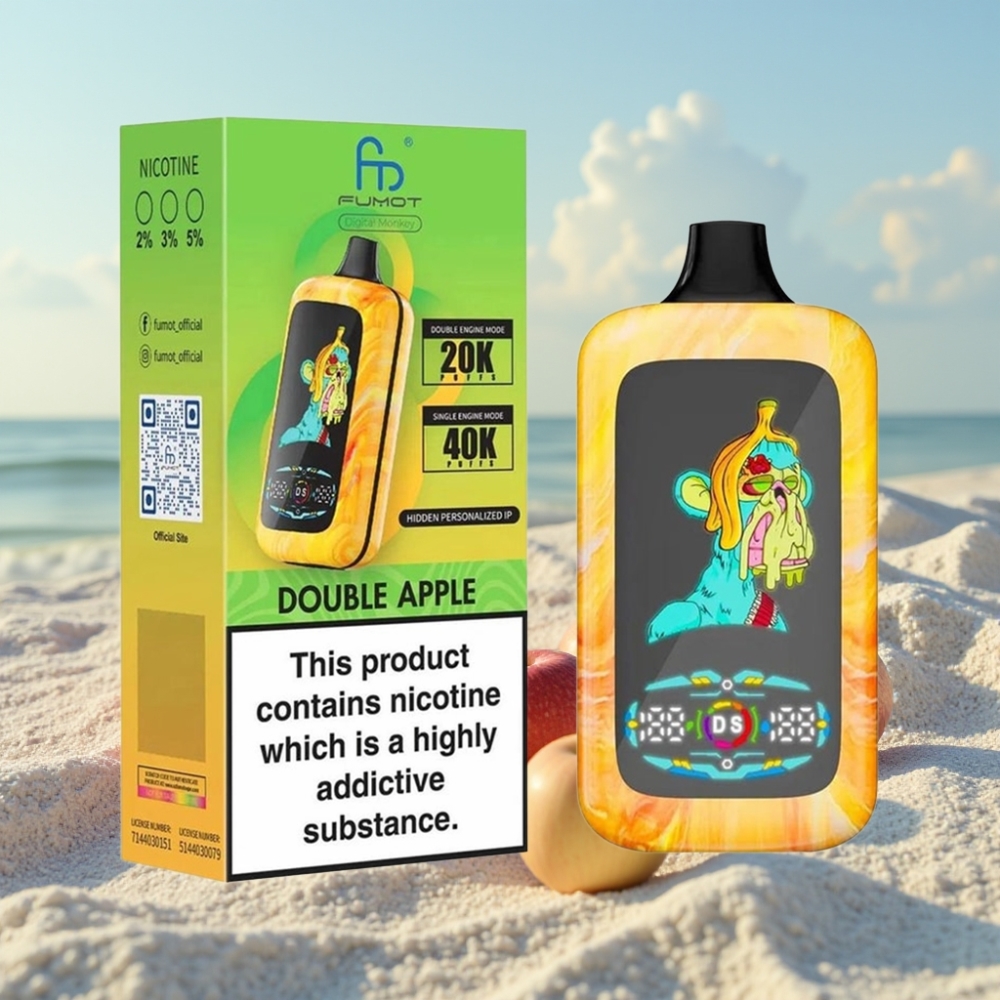 Fumot Digital Monkey 40000 Iekšējā Degviela Dubultā Ābele Disposable Vape