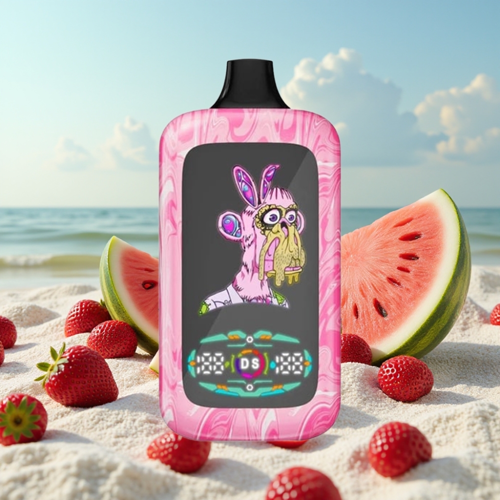 Fumot Digital Monkey 40000 Izkliedējamais Veips (Zemeņu Arbūzs)