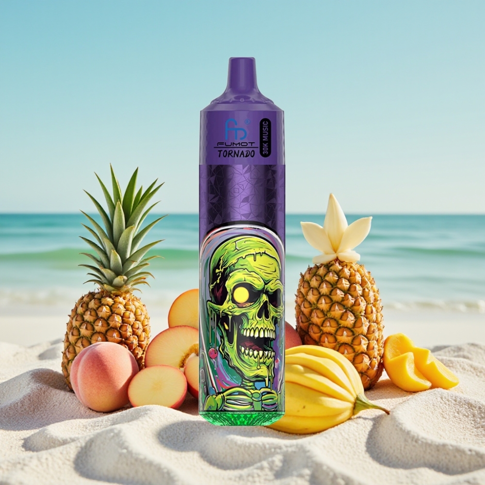 Fumot RandM Tornado 30000 30mL 5 10Ω Pīlāžu Mango Ananāsu Dispeiservape