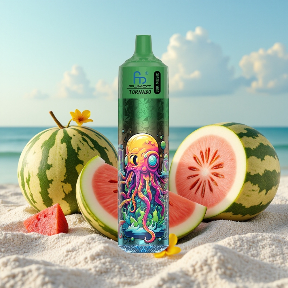 Fumot RandM Tornado 30000 Pūfu Arbūzs Melone 30mL 2/5 600mAh