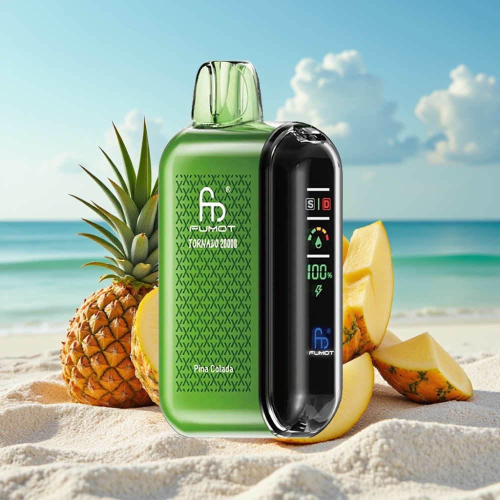 Fumot Tornado 20000 Puffs Dual Mesh 20ml Pina Kolāda