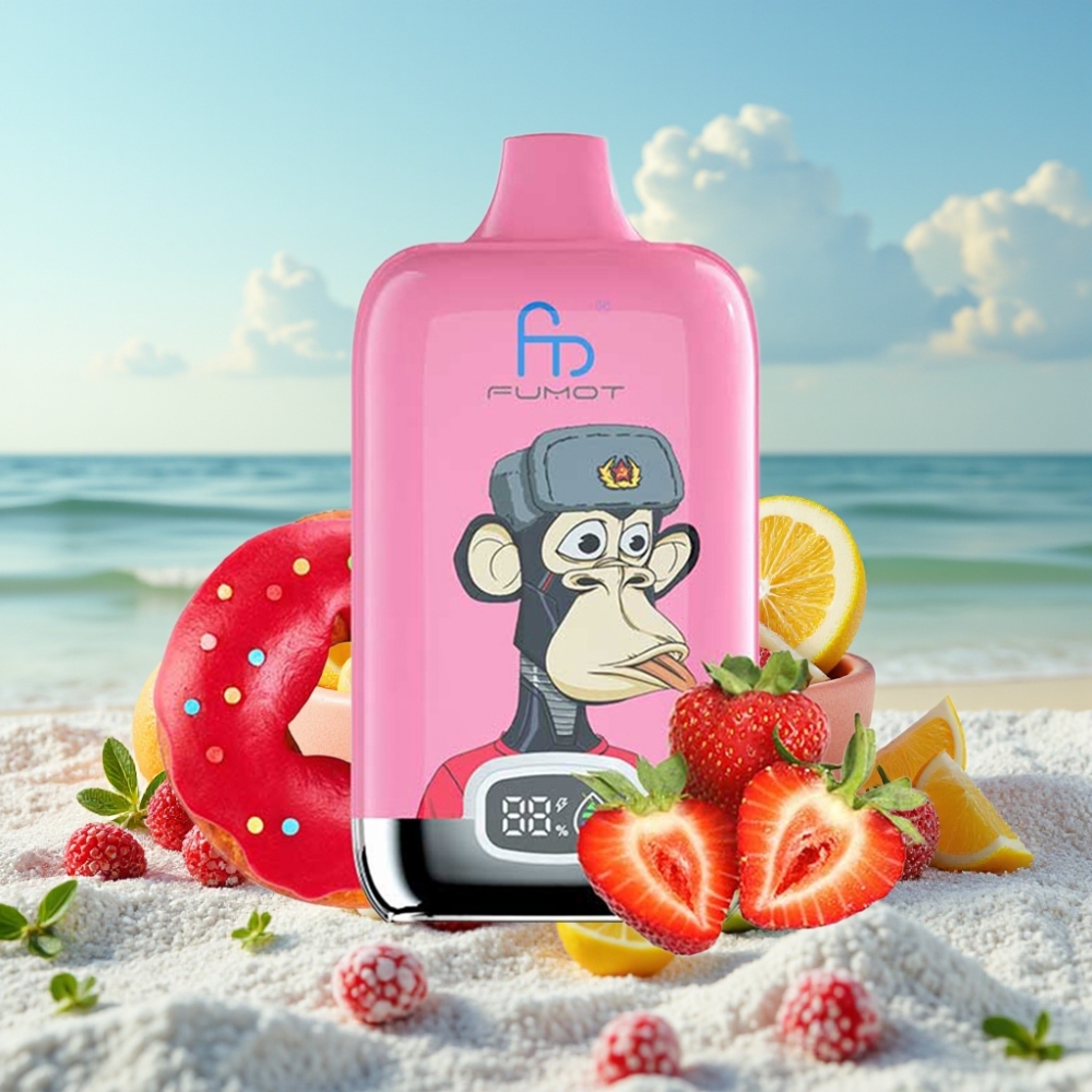 Fumot Tornado Digital Box 12000 Pūšu MTL 20ml Svaigs Ledus