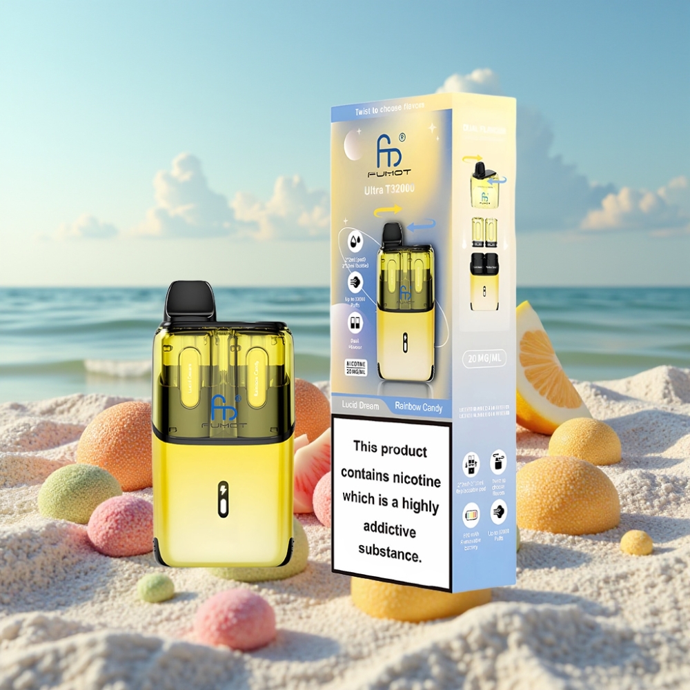 Fumot Ultra T32000 Disposable Vape - Spilventa Konfekšu (24ml 20mg)