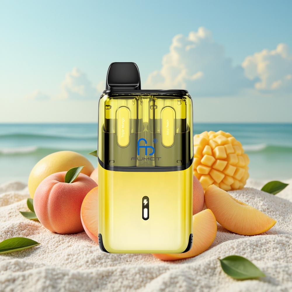 Fumot Ultra T32000 Disposable Vape 24ml 800mAh Triple Mango - Sulu Persiks