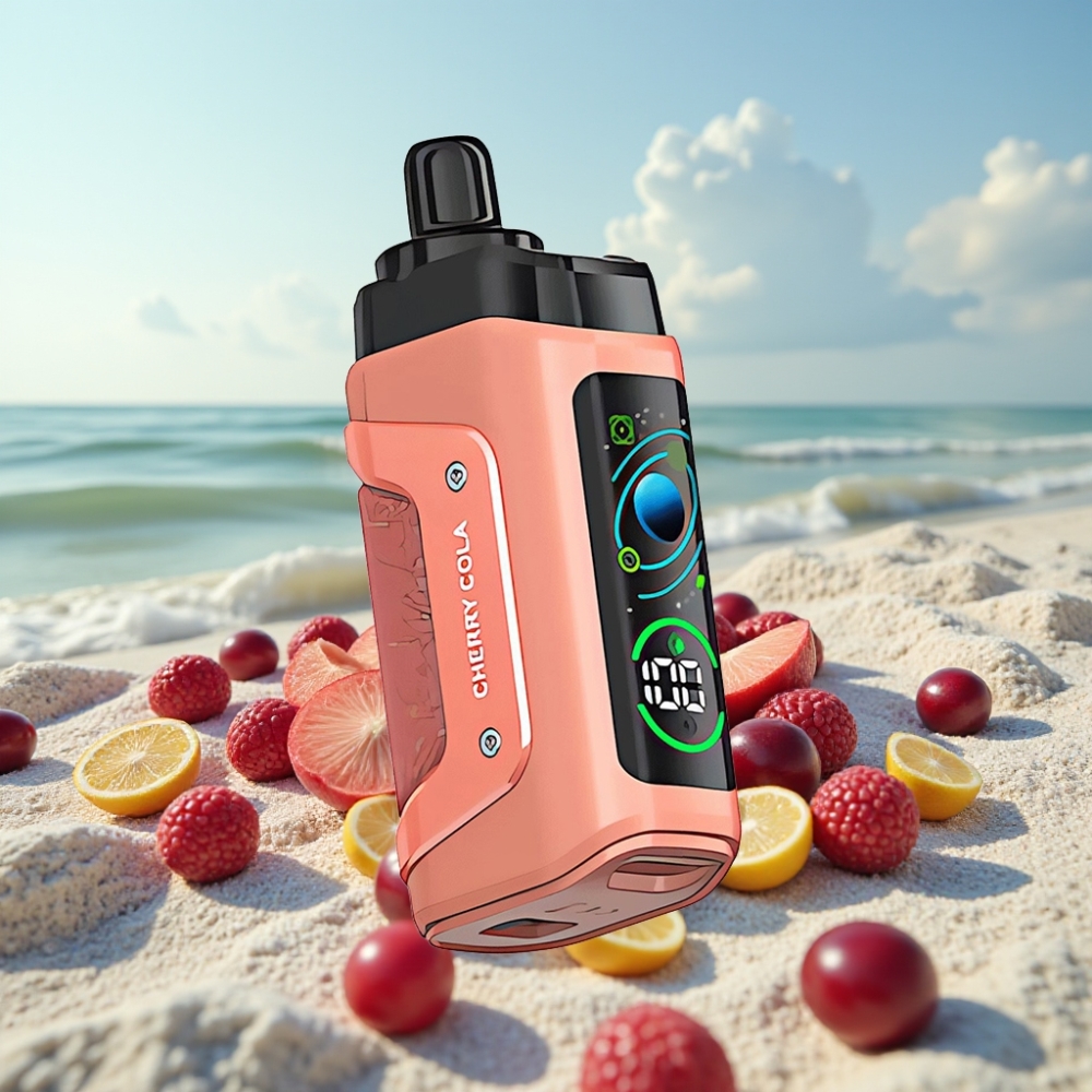 Razz Bar 45000 Puffs Disposable Vape Ķiršu Kola 10 Ohm Type-C