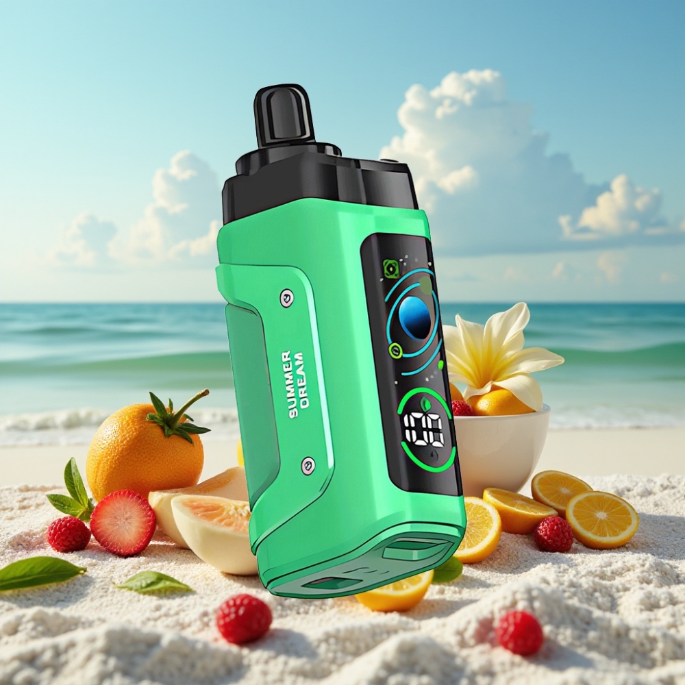 Razz Bar 45000 Pūšu Disposable Vape Vasaras Sapnis