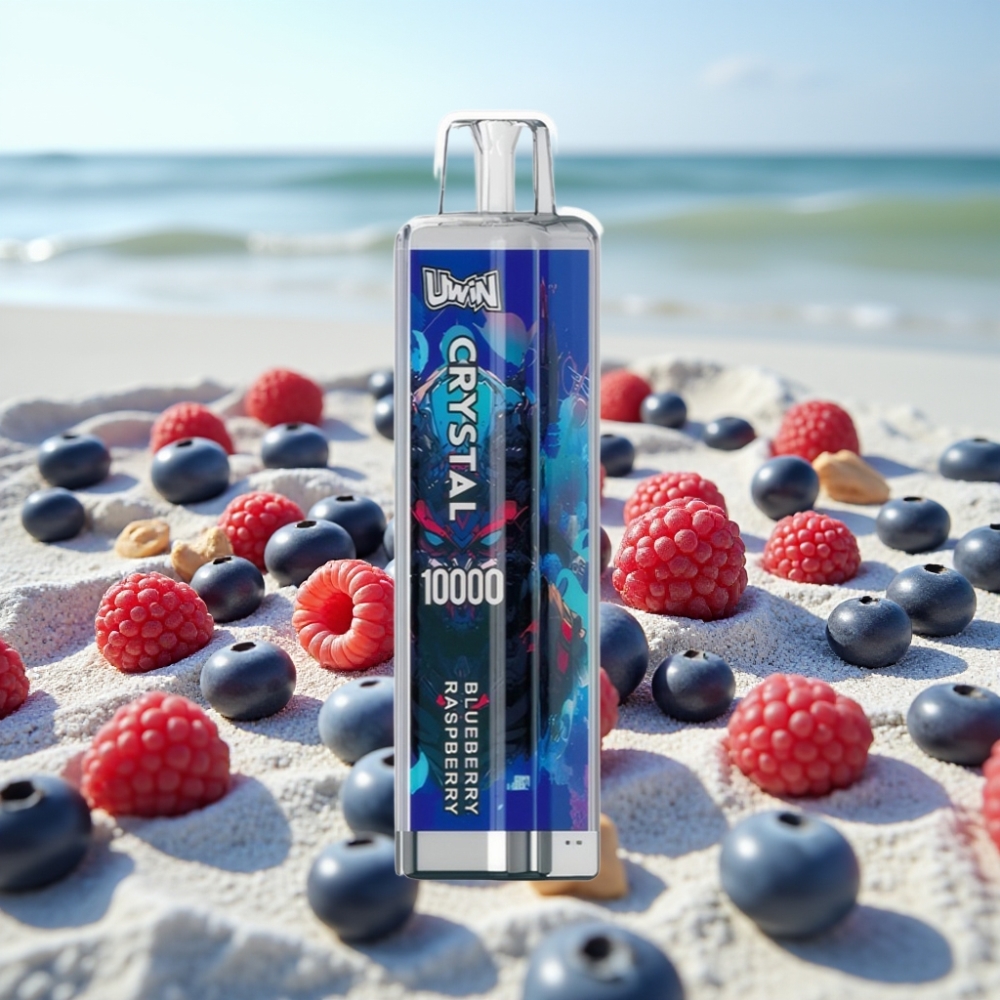 UWIN Crystal 10000 Puffs Disposable Vape (Zilā Avenes 18ml 08Ω Type-C)