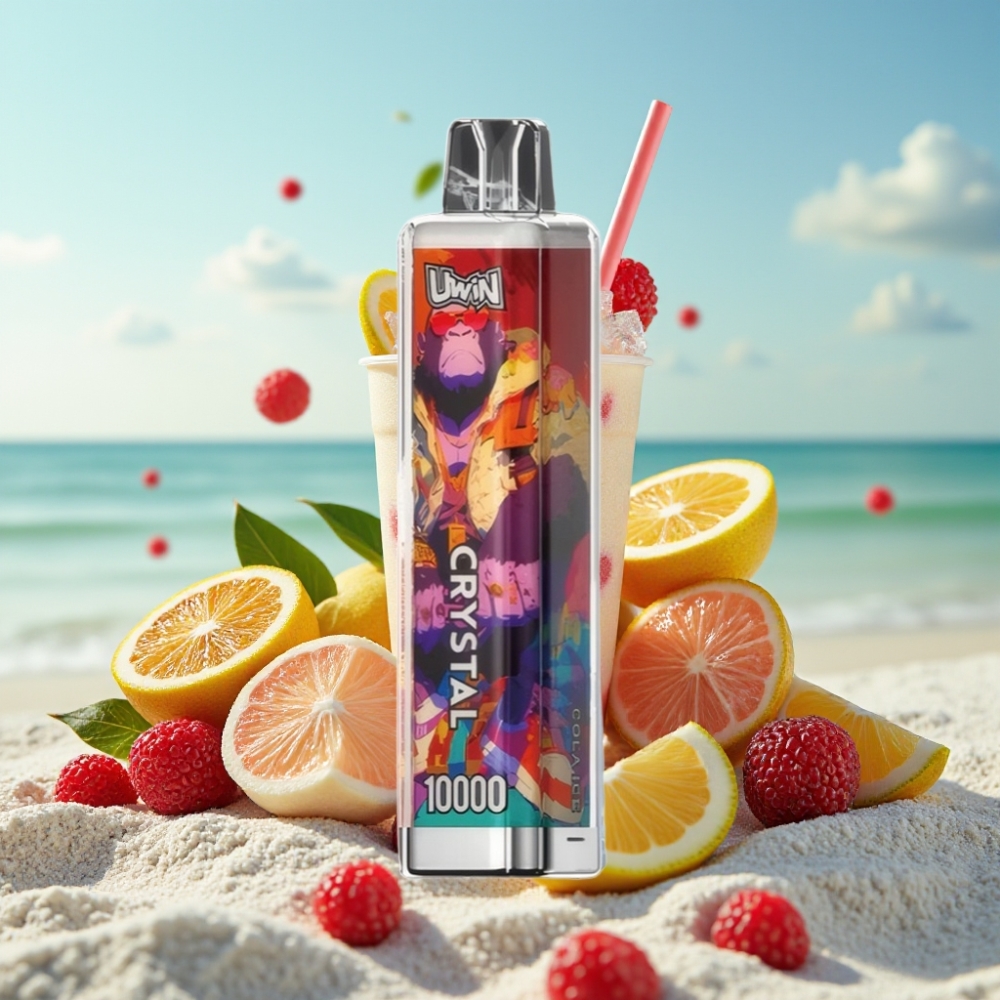 UWIN Crystal 10000 Puffs Dispozītais Vaps Kolas Ledus (0/2/3/5 18ml 650mAh)