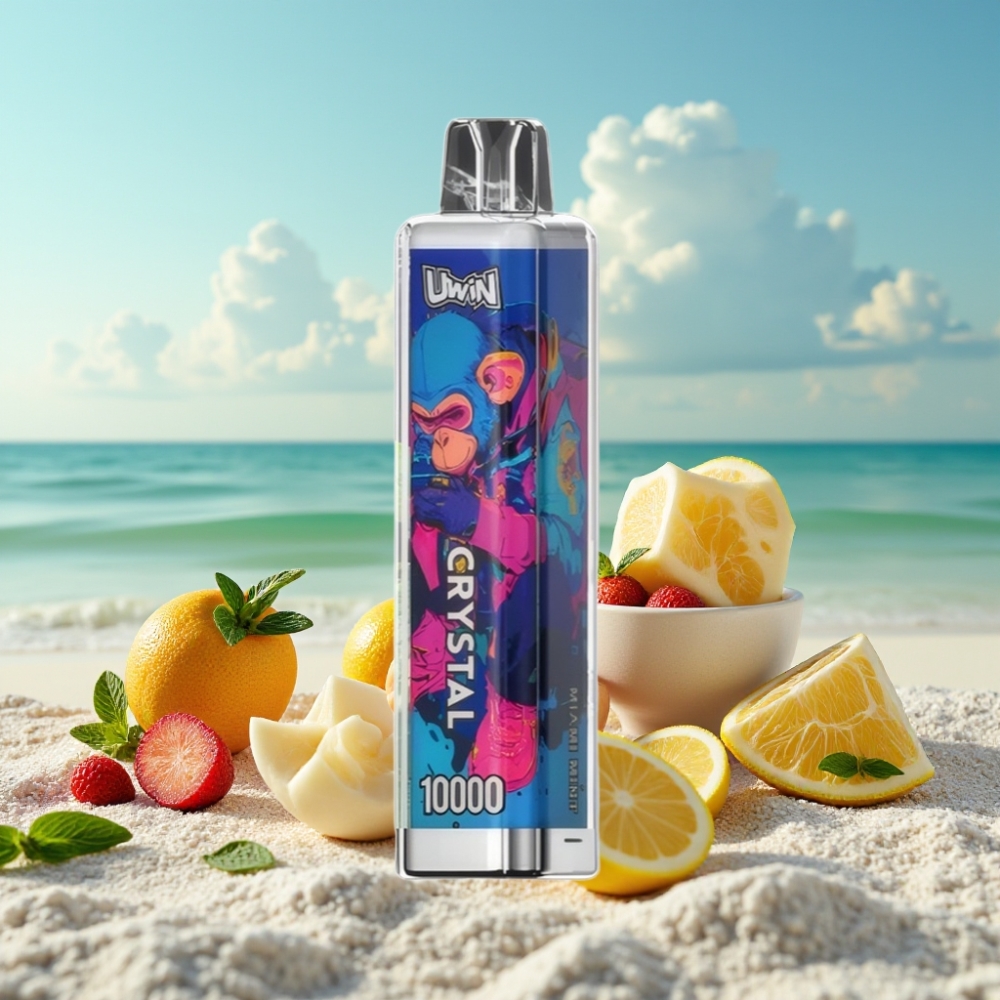 UWIN Crystal 10000 Pūšu Dispečera Vape Maiami Mētra (0 2 3 5 18ml 650mAh Type-C)