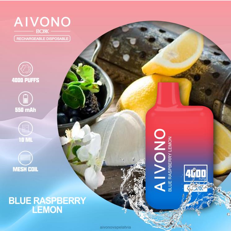 Aivono Puffs - Aivono AIM BOXX 4000 zilo aveņu citronu 4V8XV217