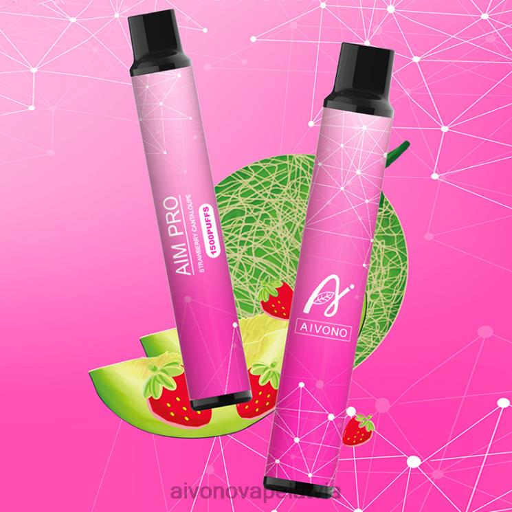 Aivono Vape Review - Aivono AIM PRO 1500 zemeņu kantalupa 4V8XV161