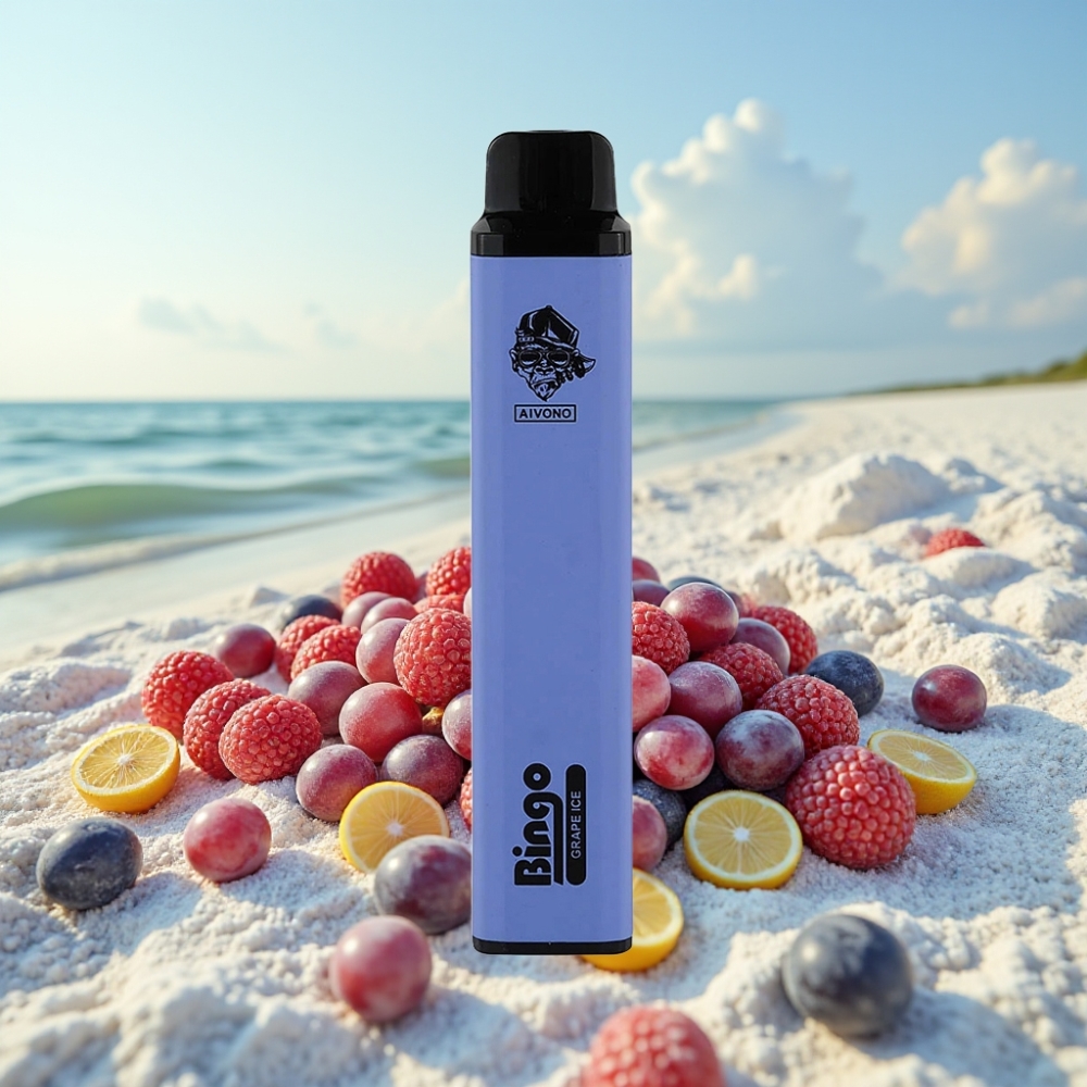 Aivono AIM BINGO 4000 Pūtas Kompaktais 10mL Vīnogu Ledus