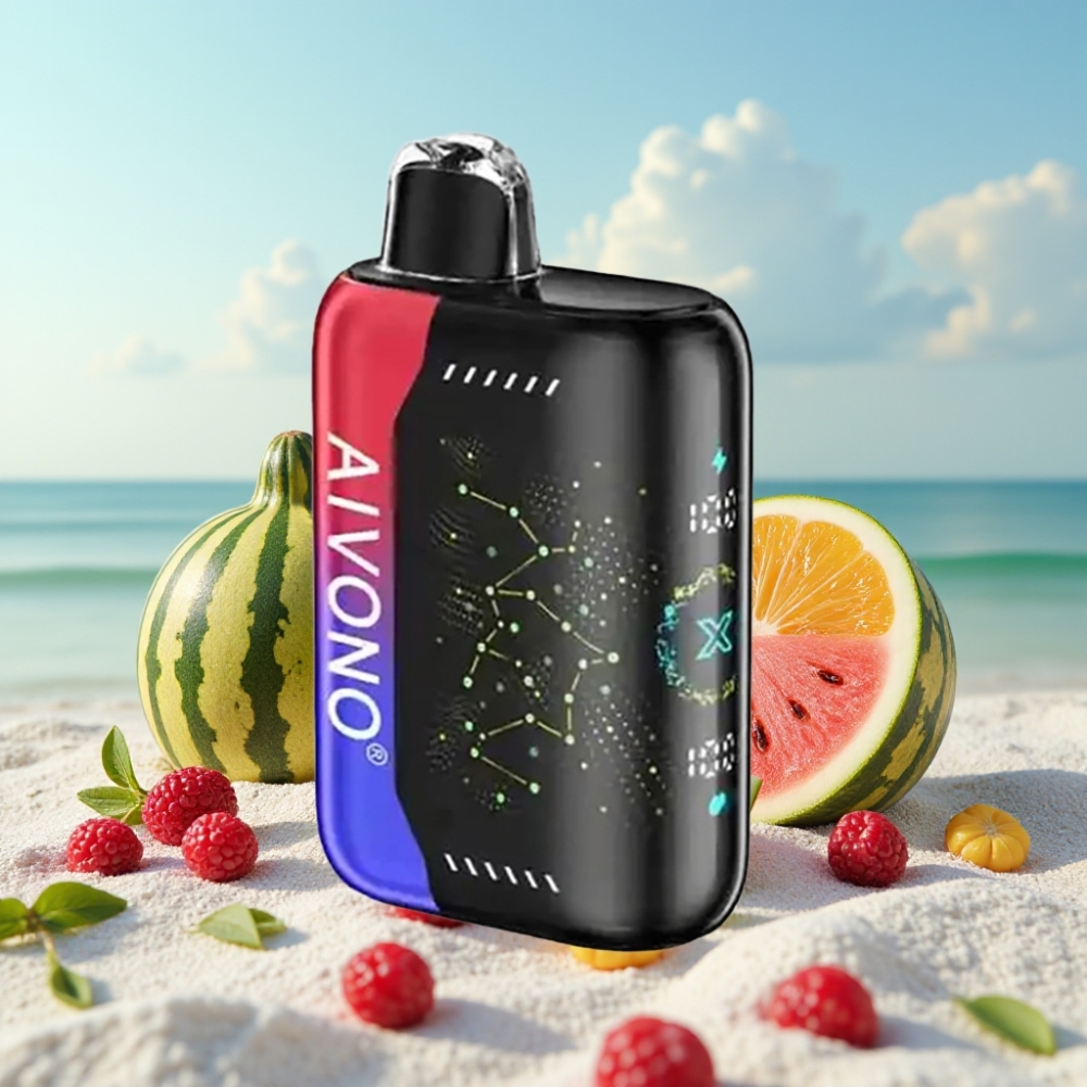 Aivono AIM BOOM 25000 Puffs Ledus Arbūzs Ķirsis 0%-5% 28ml 650mAh