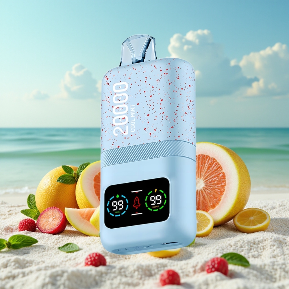 Aivono AIM MAGIC 20000 Pūsti 26ml Dual Mesh LCD 600mAh Coolmēta