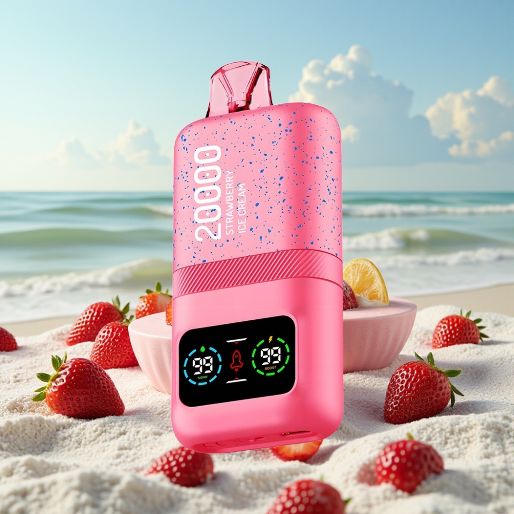 Aivono AIM MAGIC 20000 Puffs 26ml Zemeņu Saldējums 5% Nikotīna