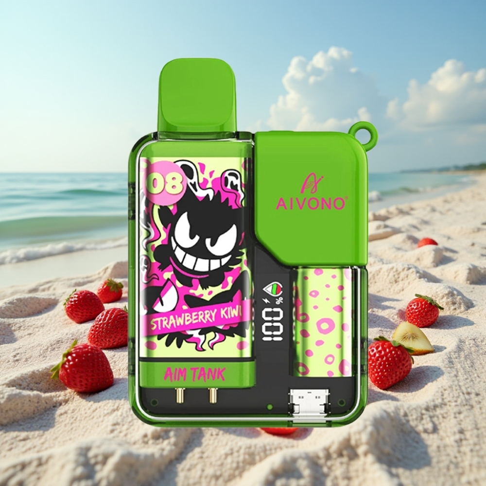 Aivono AIM-TANK 9500 Iekšzemes 18ml 650mAh Zemenes