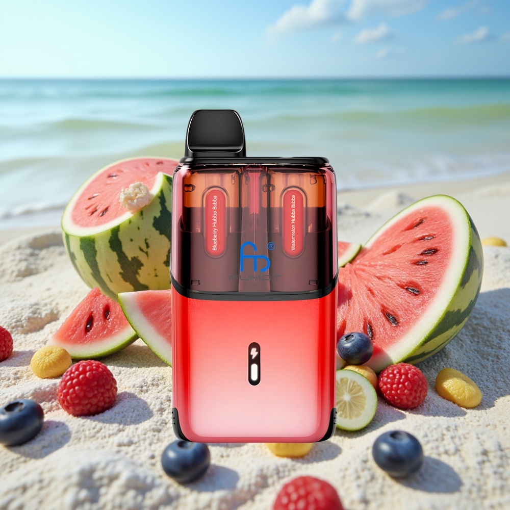 Fumot Ultra T32000 Disposable Vape Mellenes Hubba Bubba - Arbūza Hubba Bubba 24ml 800mAh